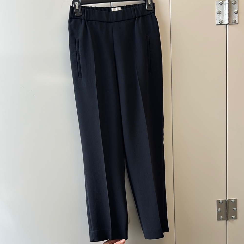 Wilfred Black Dress Pants Straight-Leg Formal